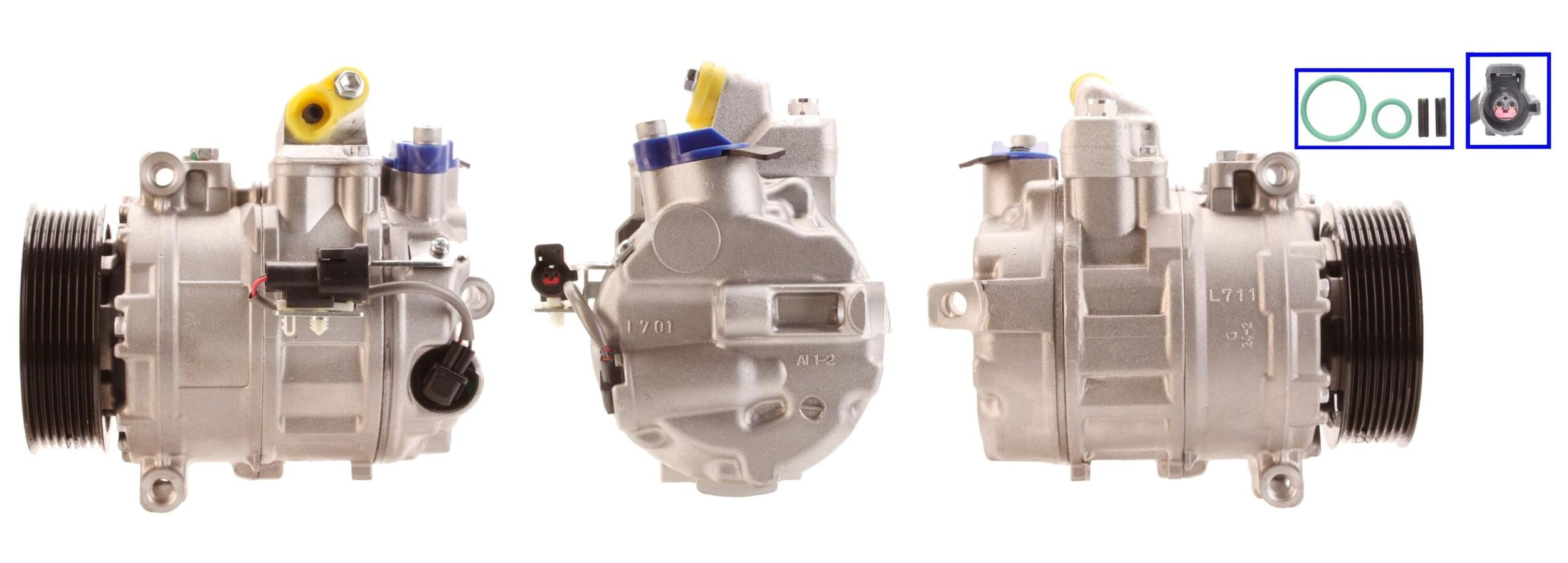 4DI464 REMANUFACTURED AIR CONDITIONING COMPRESSOR FOR LAND ROVER