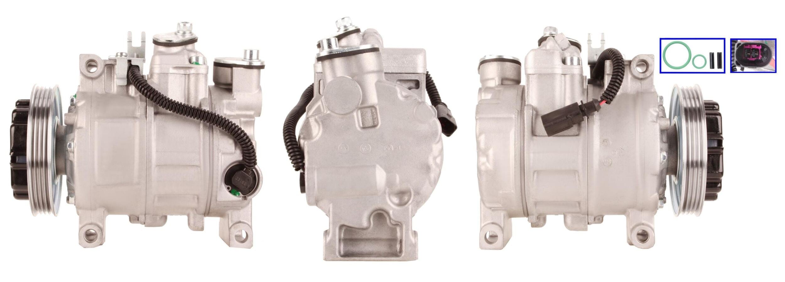 4DI074 REMANUFACTURED AIR CONDITIONING COMPRESSOR FOR AUDI VW SEAT SKODA CUPRA VAG