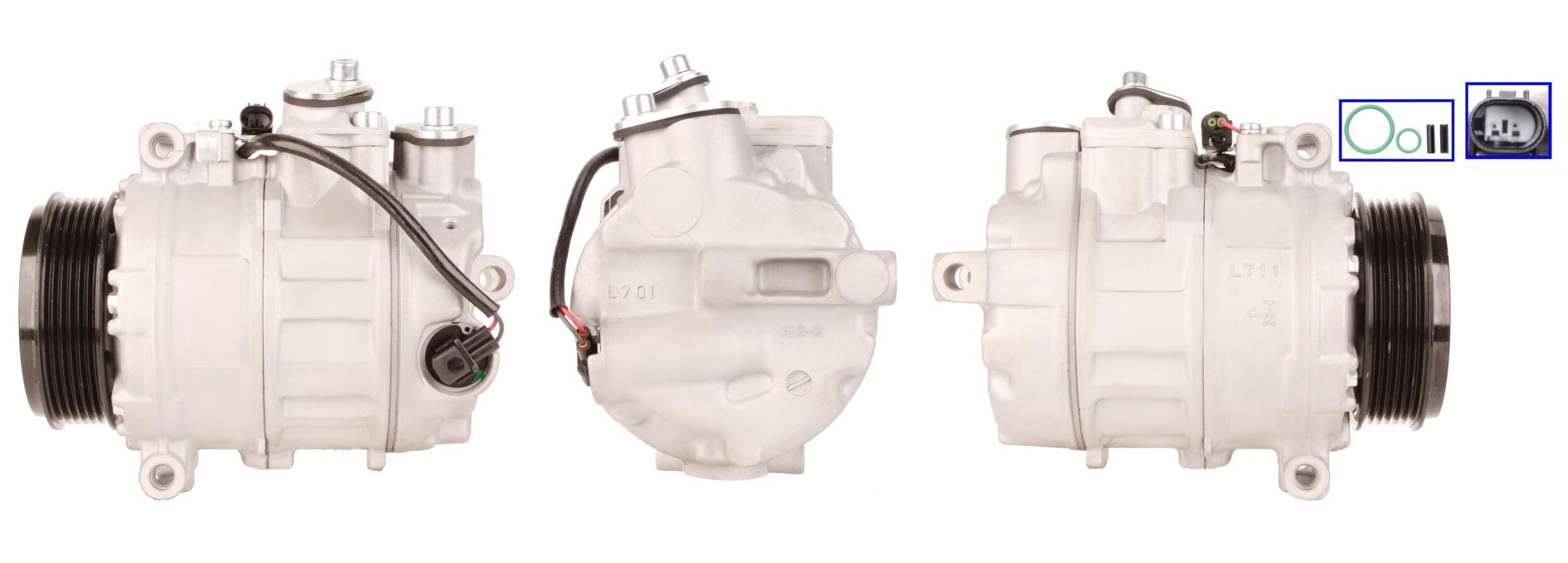 1DI048 REMANUFACTURED AIR CONDITIONING COMPRESSOR FOR MERCEDES