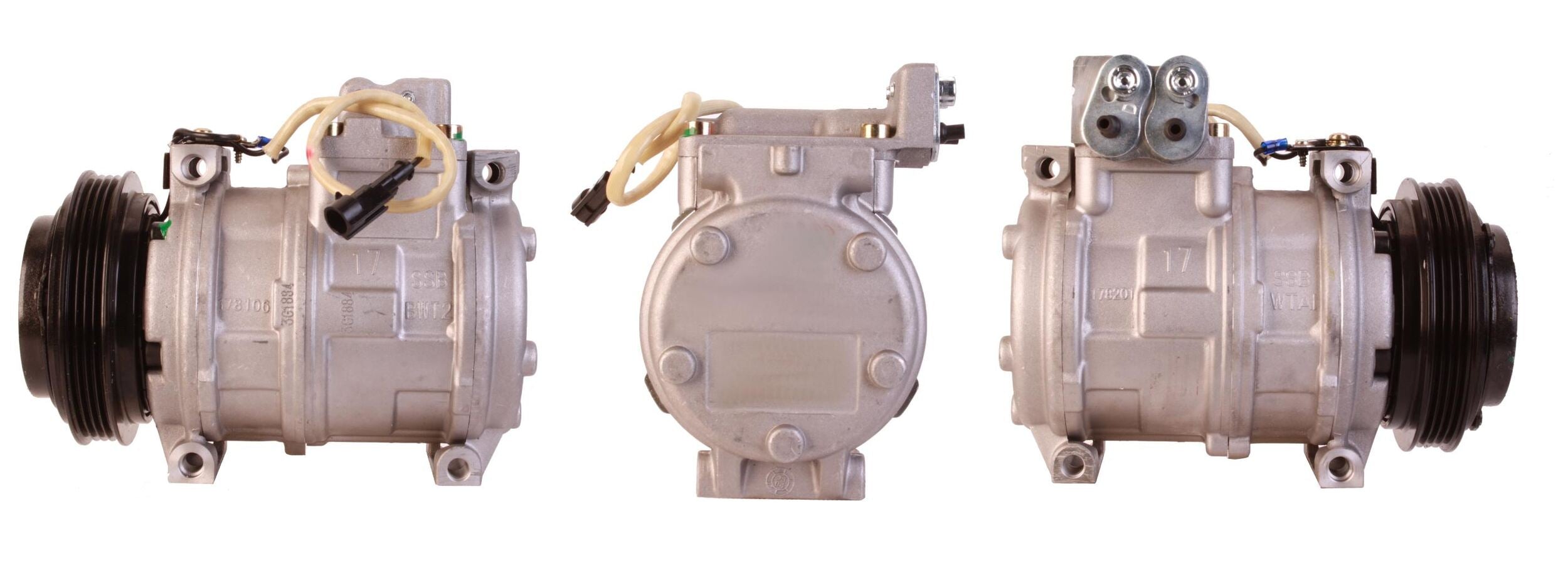 4DI416 REMANUFACTURED AIR CONDITIONING COMPRESSOR FOR IVECO