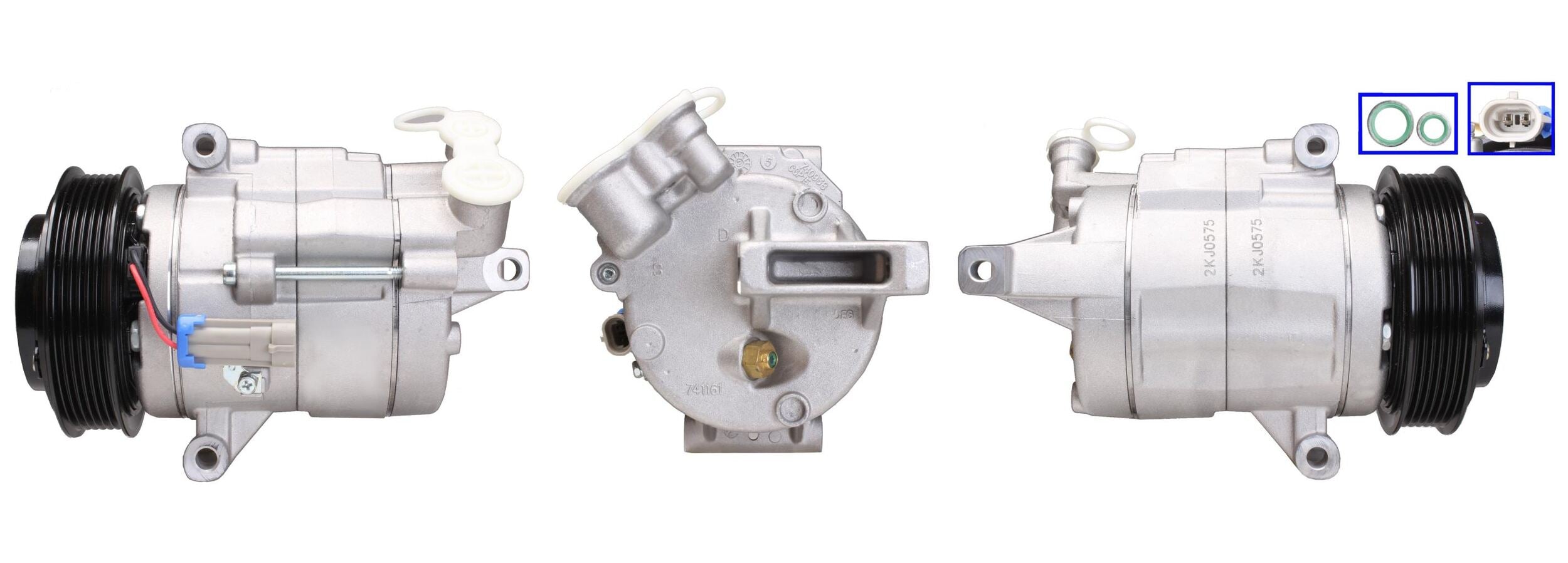 4DI167N NEW AIR CONDITIONING COMPRESSOR FOR DAEWOO CHEVROLET OPEL