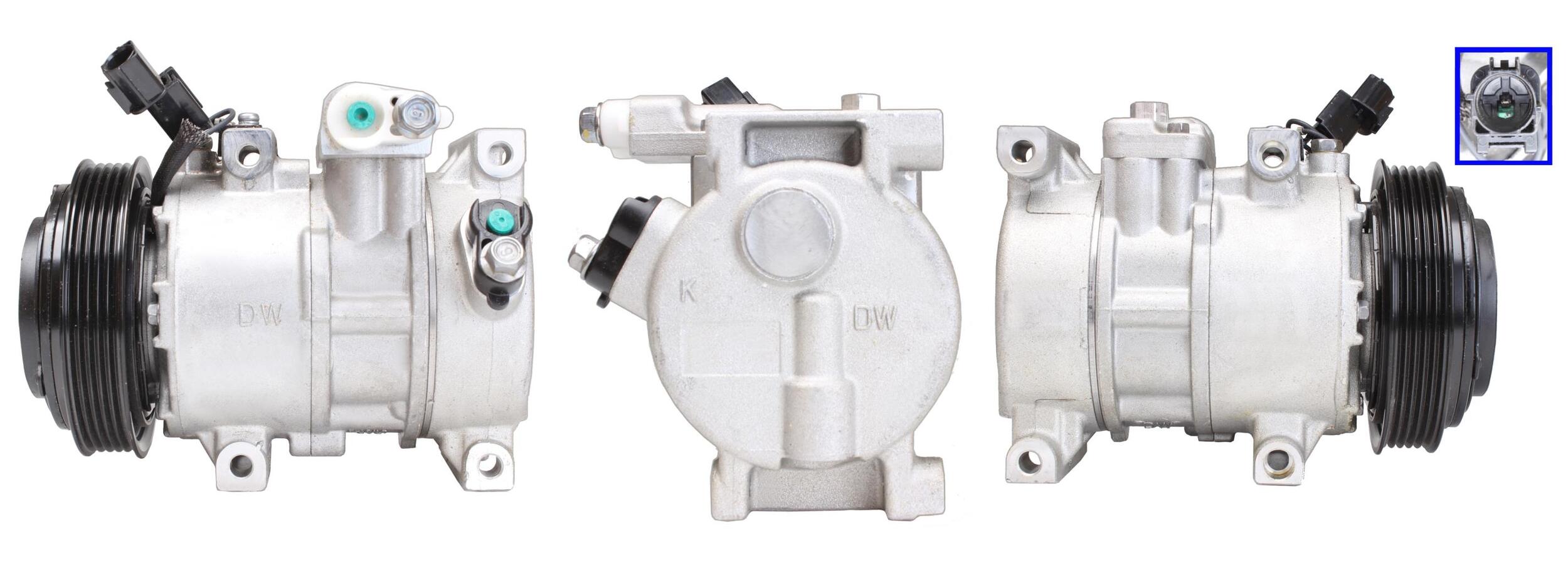 4DI360 REMANUFACTURED AIR CONDITIONING COMPRESSOR FOR HYUNDAI KIA