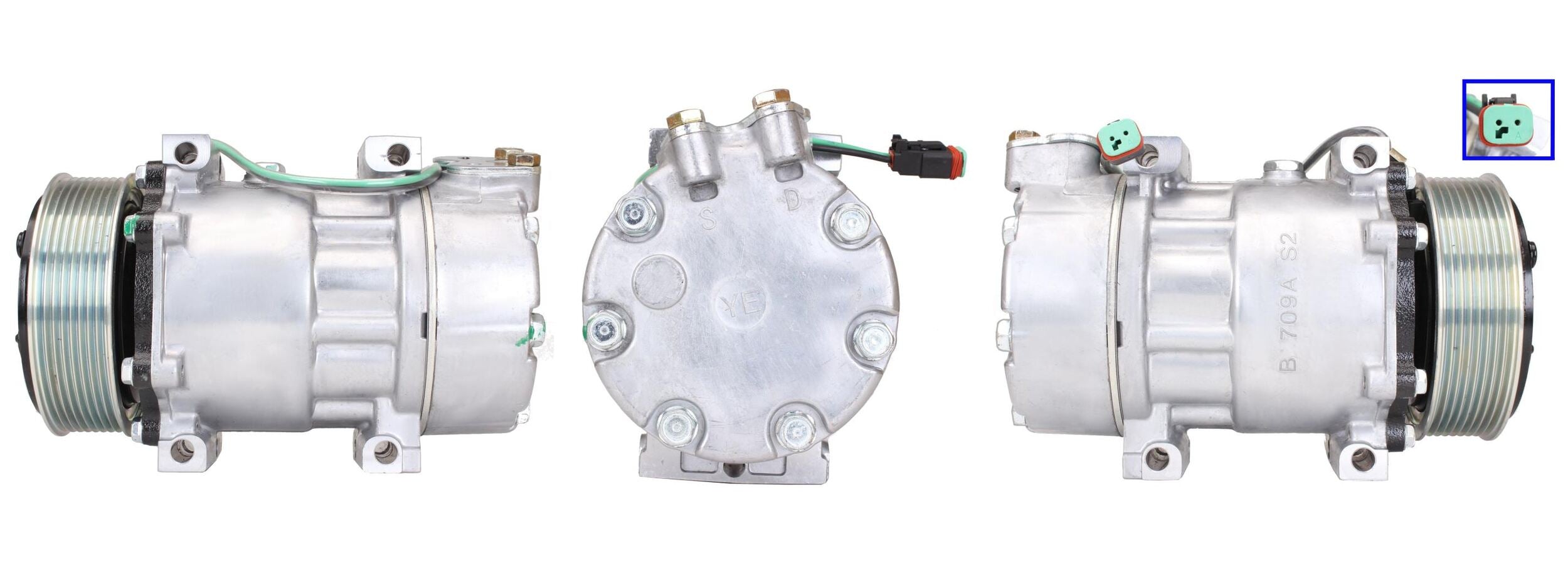 4DI059N NEW AIR CONDITIONING COMPRESSOR FOR SCANIA