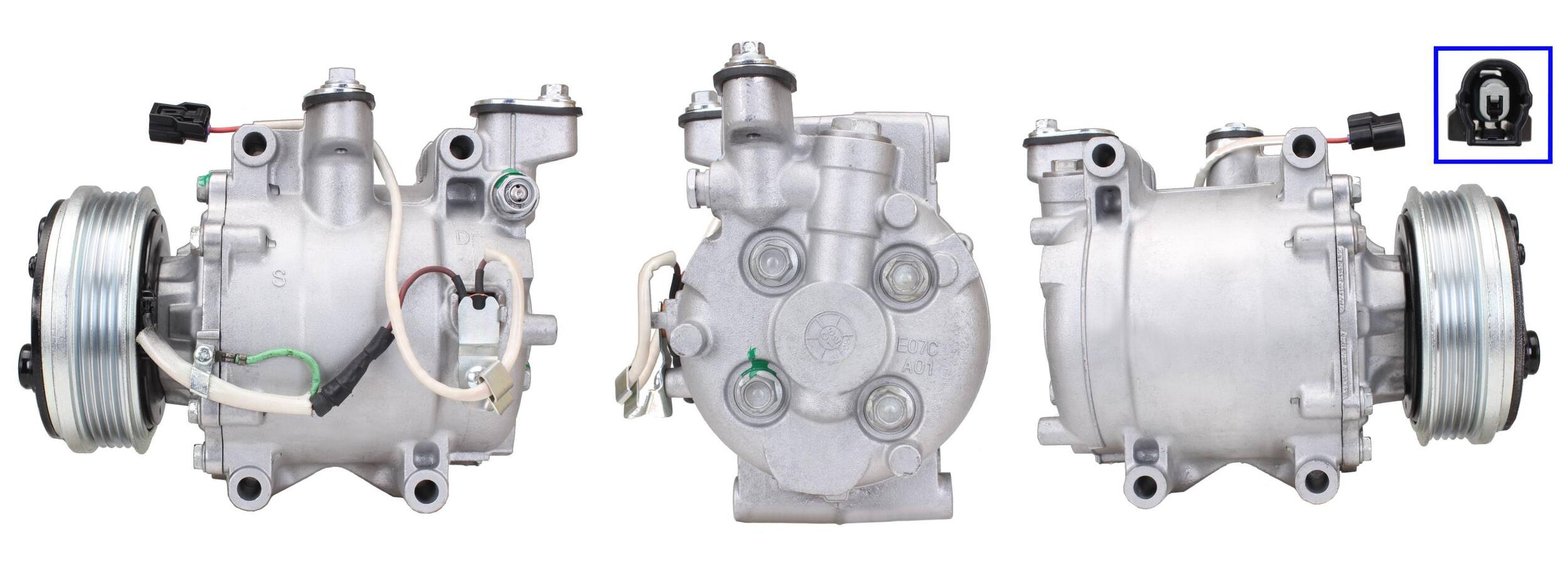 4DI286 REMANUFACTURED AIR CONDITIONING COMPRESSOR FOR HONDA