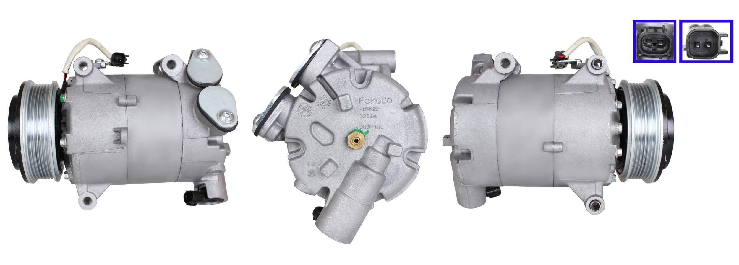 4DI242 REMANUFACTURED AIR CONDITIONING COMPRESSOR FOR FORD