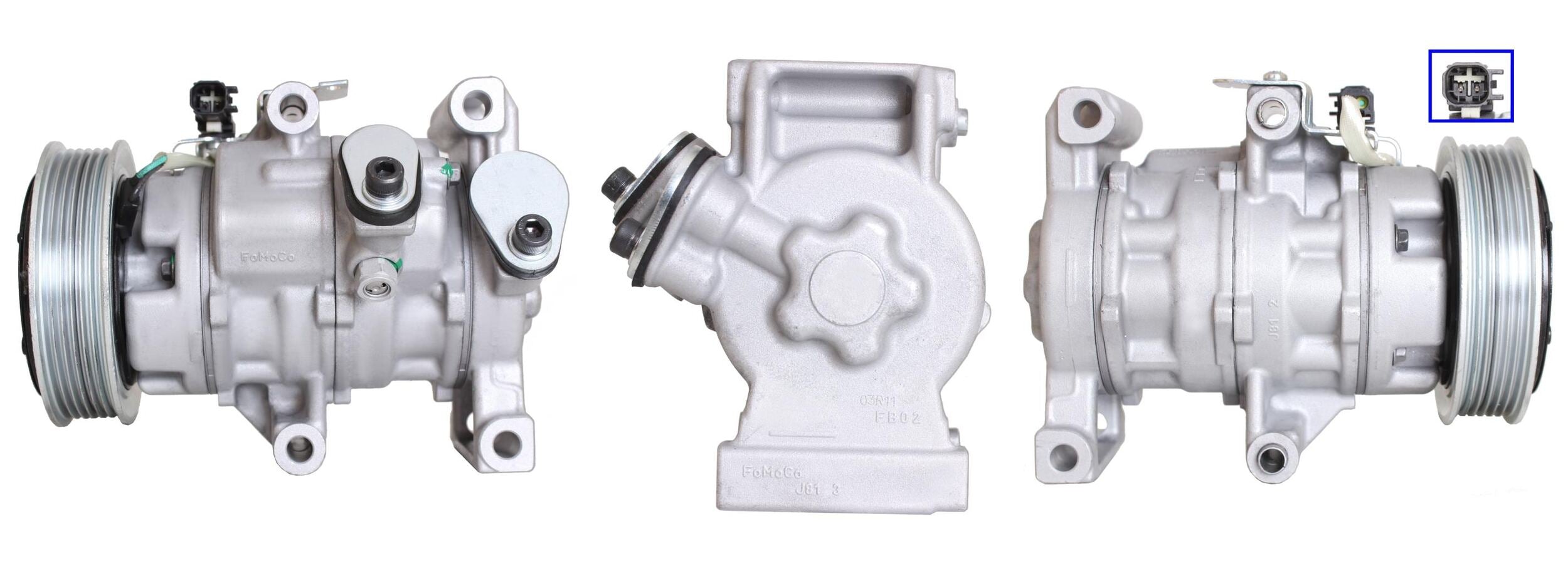 4DI243N NEW AIR CONDITIONING COMPRESSOR FOR FORD