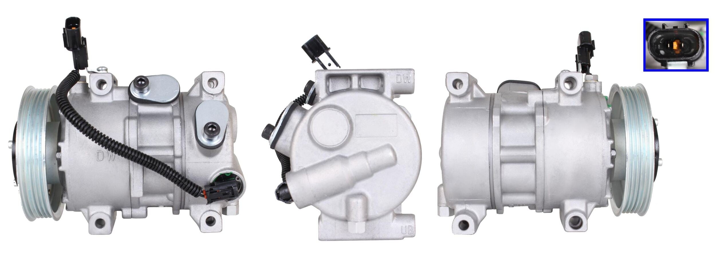 4DI365 REMANUFACTURED AIR CONDITIONING COMPRESSOR FOR HYUNDAI KIA
