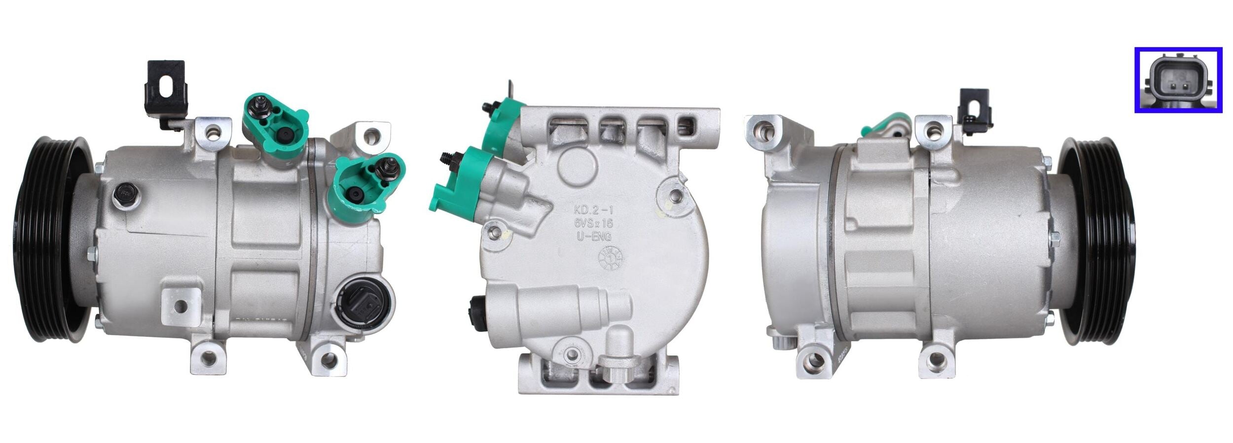 4DI370 REMANUFACTURED AIR CONDITIONING COMPRESSOR FOR HYUNDAI KIA