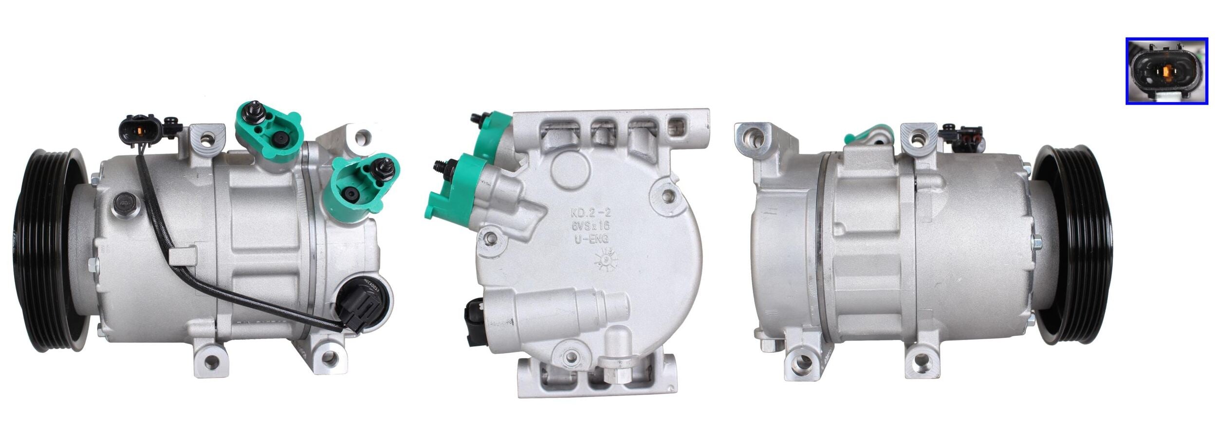4DI380 REMANUFACTURED AIR CONDITIONING COMPRESSOR FOR HYUNDAI KIA