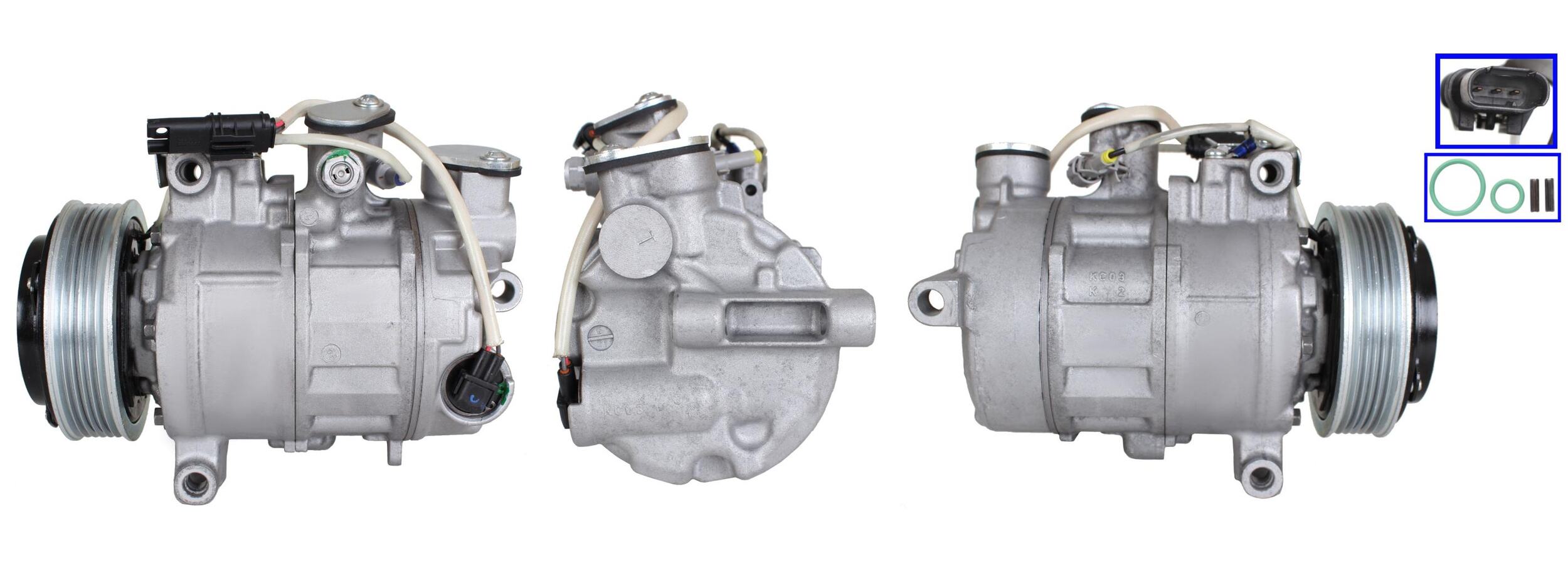 4DI146 REMANUFACTURED AIR CONDITIONING COMPRESSOR FOR BMW