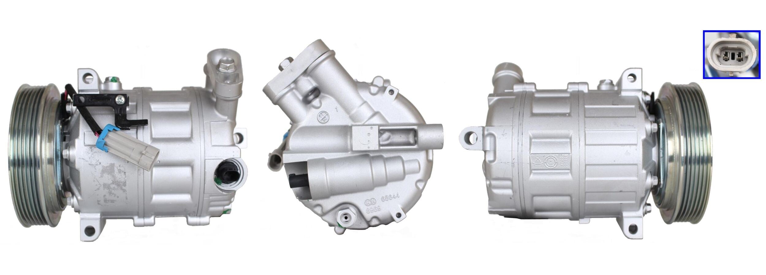 4DI182 REMANUFACTURED AIR CONDITIONING COMPRESSOR FOR FIAT ALFA ROMEO LANCIA
