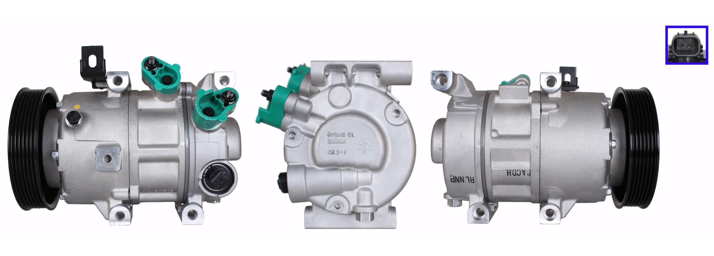 4DI386 REMANUFACTURED AIR CONDITIONING COMPRESSOR FOR HYUNDAI KIA