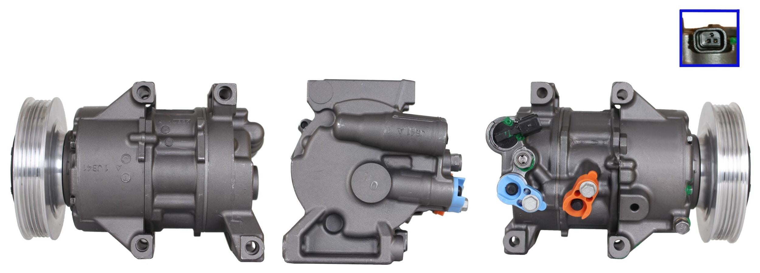 4DI393 REMANUFACTURED AIR CONDITIONING COMPRESSOR FOR HYUNDAI KIA
