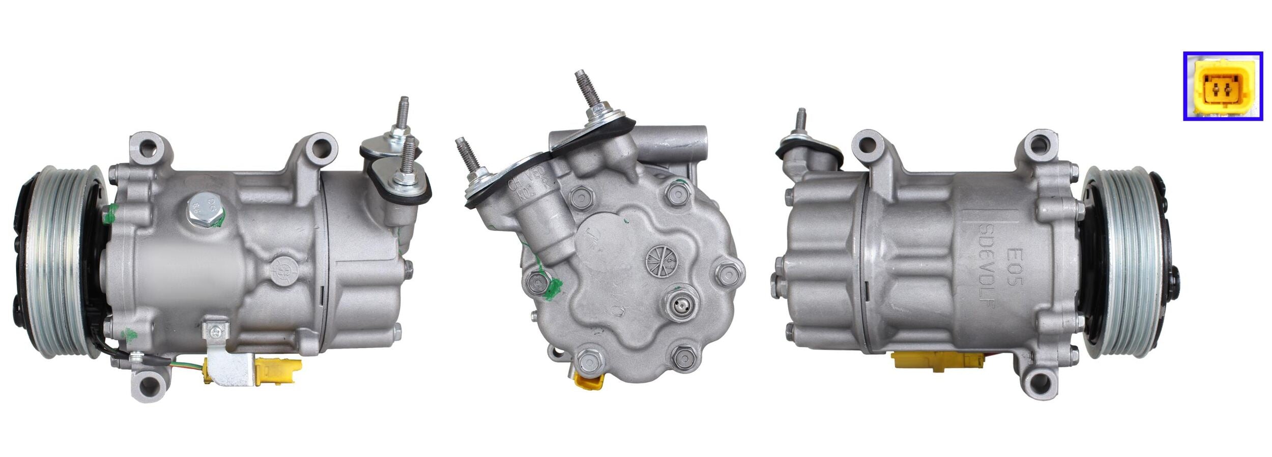 4DI155 REMANUFACTURED AIR CONDITIONING COMPRESSOR FOR BMW-MINI