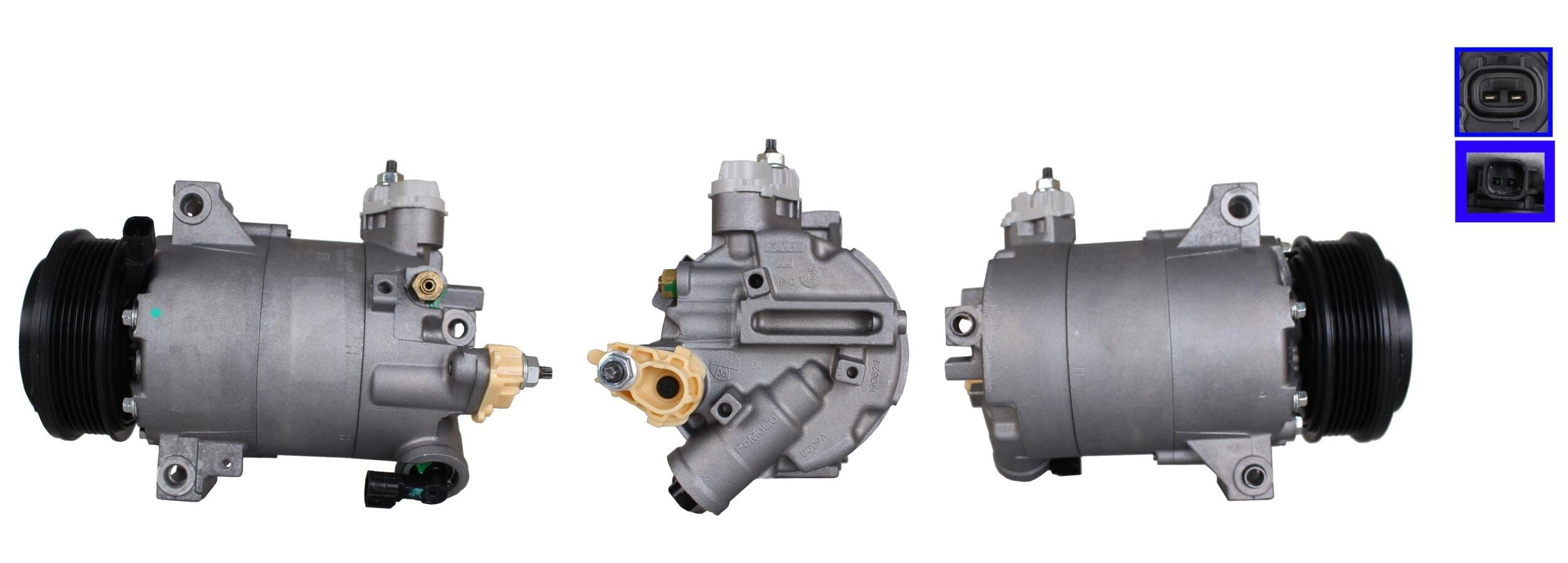 4DI256 REMANUFACTURED AIR CONDITIONING COMPRESSOR FOR FORD