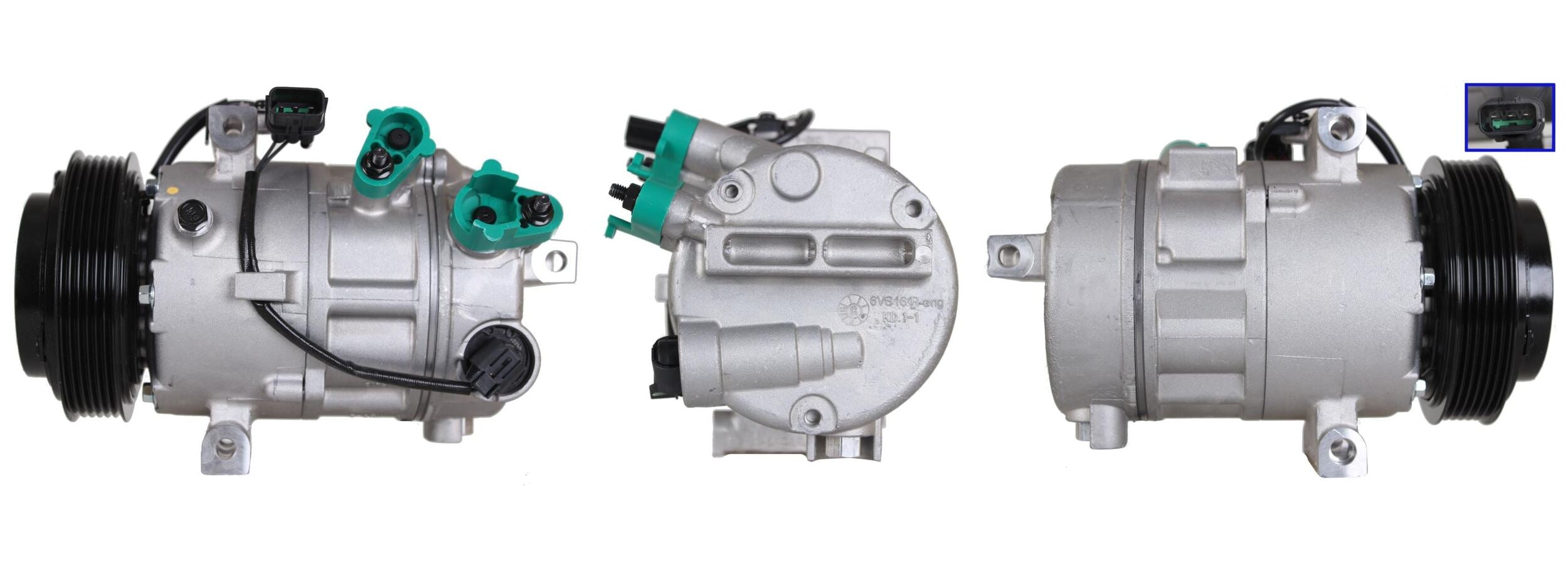 4DI397 REMANUFACTURED AIR CONDITIONING COMPRESSOR FOR HYUNDAI KIA