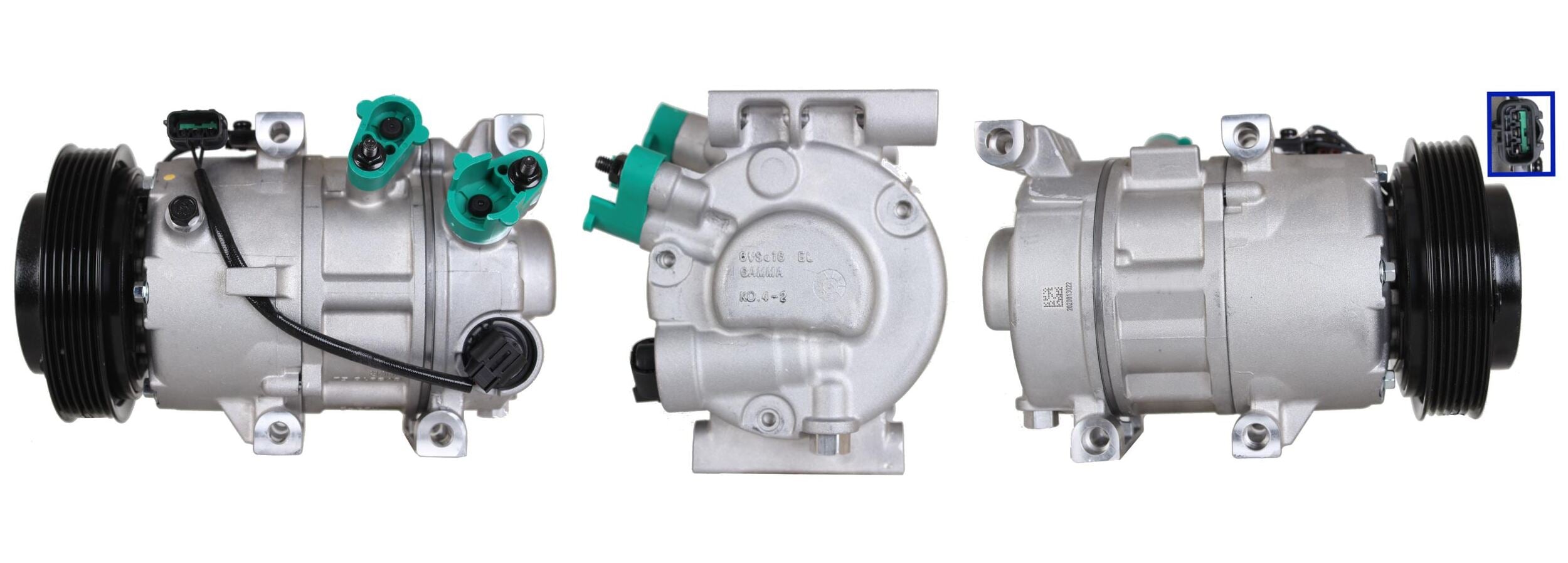 4DI400 REMANUFACTURED AIR CONDITIONING COMPRESSOR FOR HYUNDAI KIA