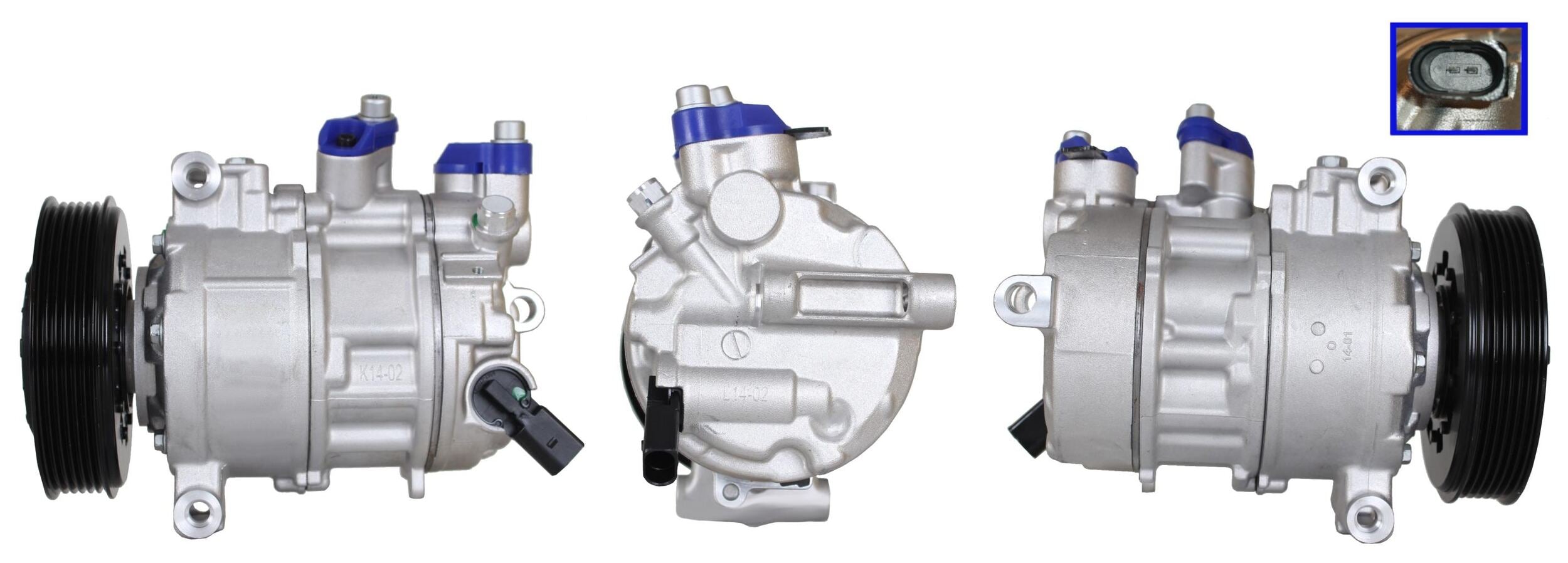 4DI120 REMANUFACTURED AIR CONDITIONING COMPRESSOR FOR AUDI VW SEAT SKODA CUPRA VAG