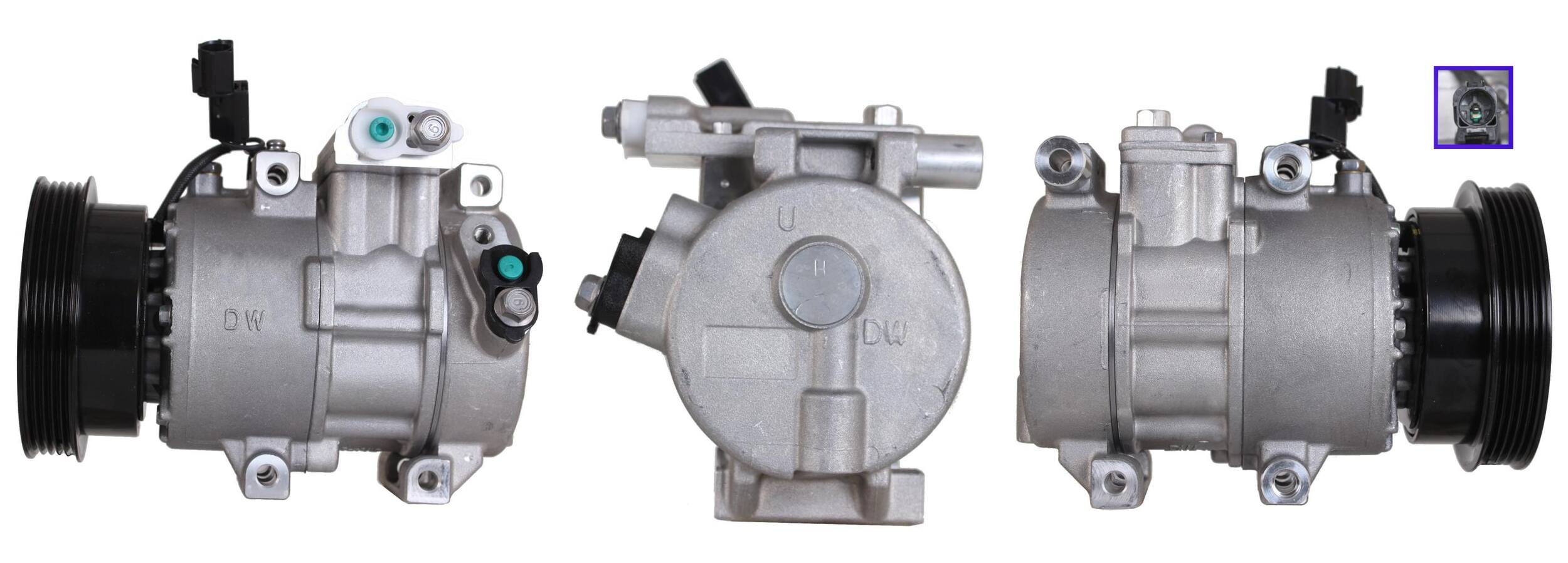 4DI408 REMANUFACTURED AIR CONDITIONING COMPRESSOR FOR HYUNDAI KIA