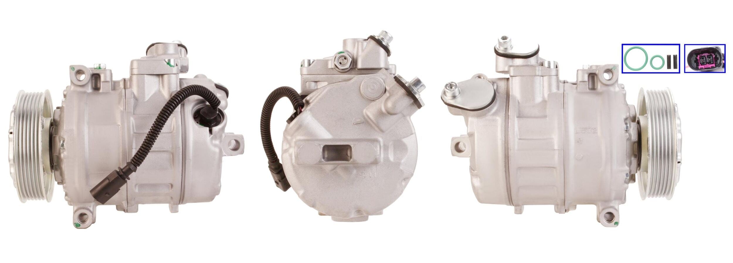4DI082 REMANUFACTURED AIR CONDITIONING COMPRESSOR FOR AUDI VW SEAT SKODA CUPRA VAG