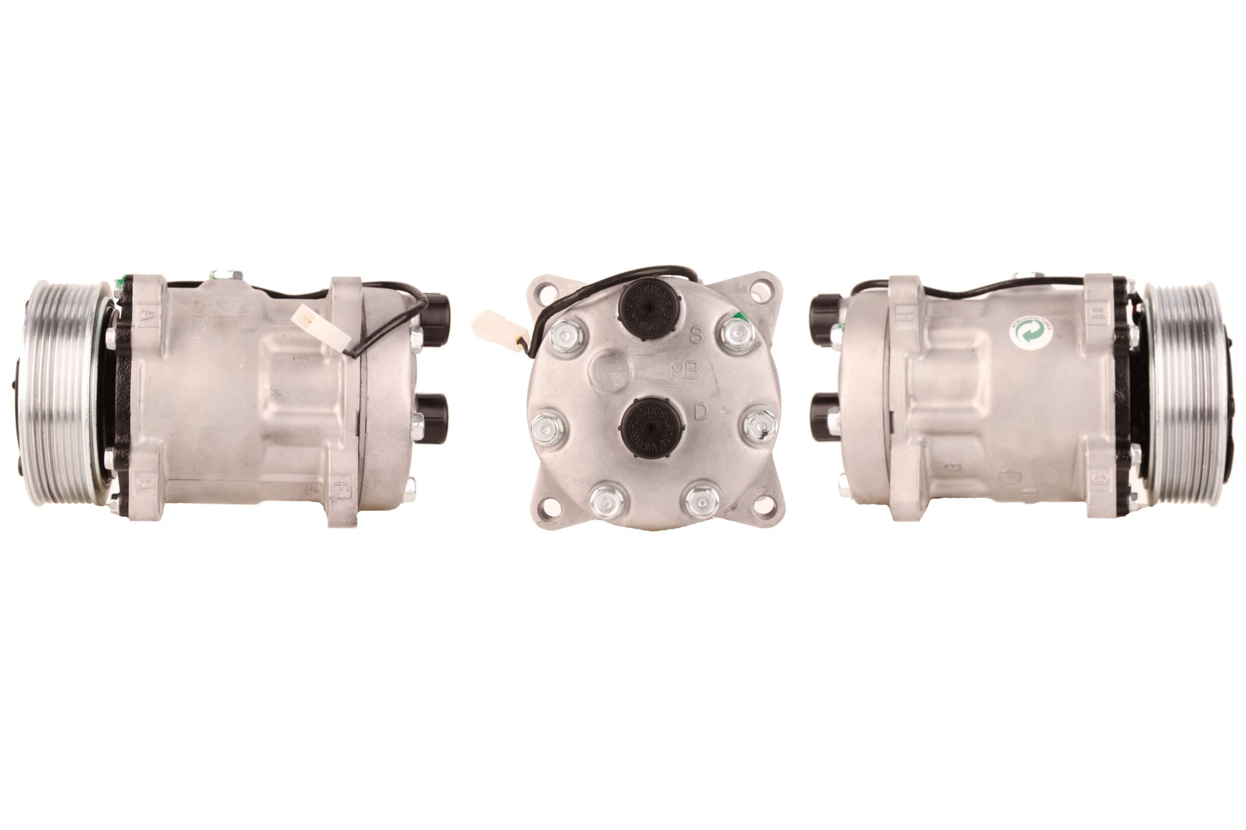 4DI484 REMANUFACTURED AIR CONDITIONING COMPRESSOR FOR MASSEY FERGUSON