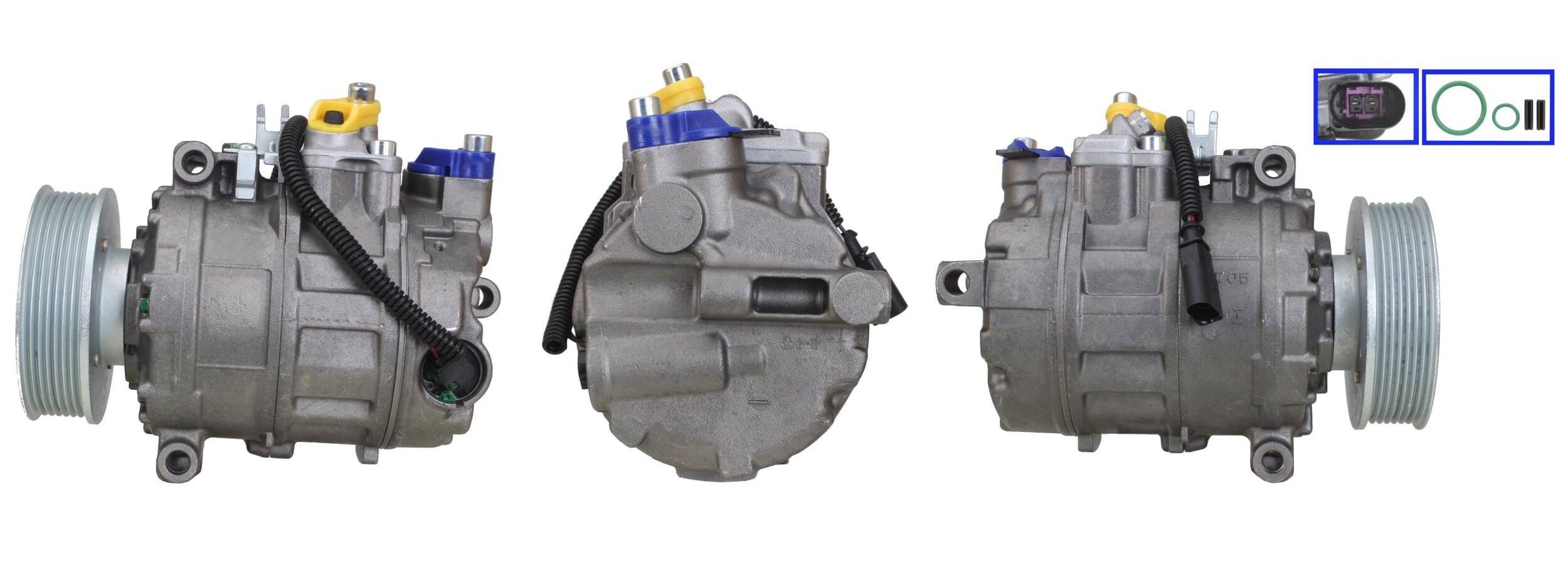 DI448 GENERALÜBERHOLTER KLIMAKOMPRESSOR FÜR AUDI VW SEAT SKODA CUPRA VAG
