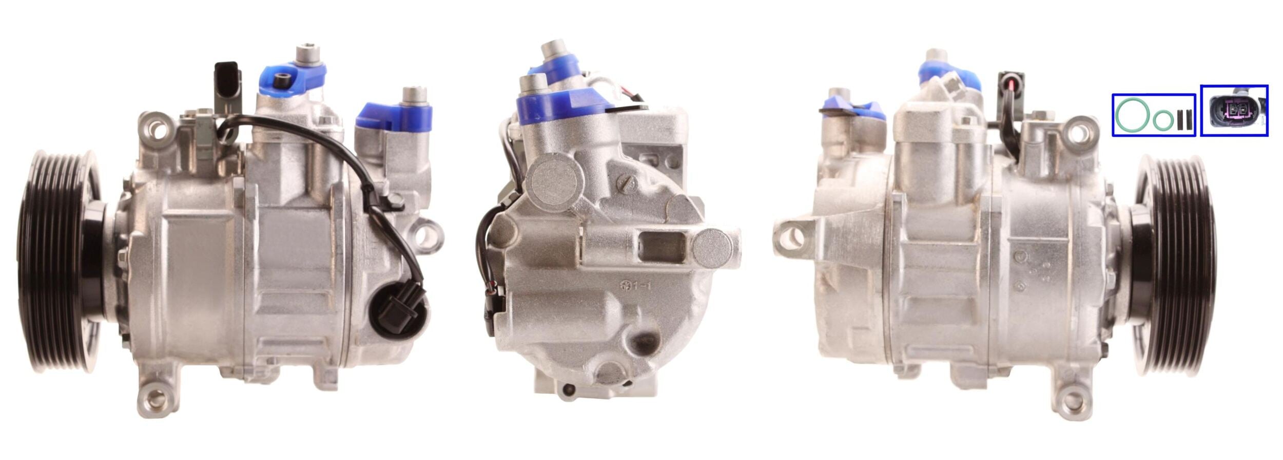DI651 GENERALÜBERHOLTER KLIMAKOMPRESSOR FÜR AUDI VW SEAT SKODA CUPRA VAG