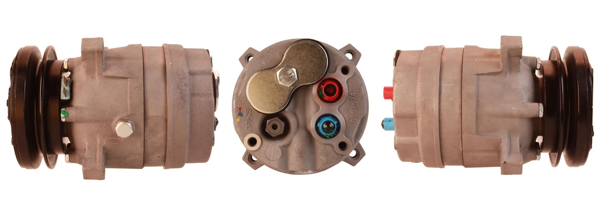 4DI158 REMANUFACTURED AIR CONDITIONING COMPRESSOR FOR DAEWOO CHEVROLET OPEL