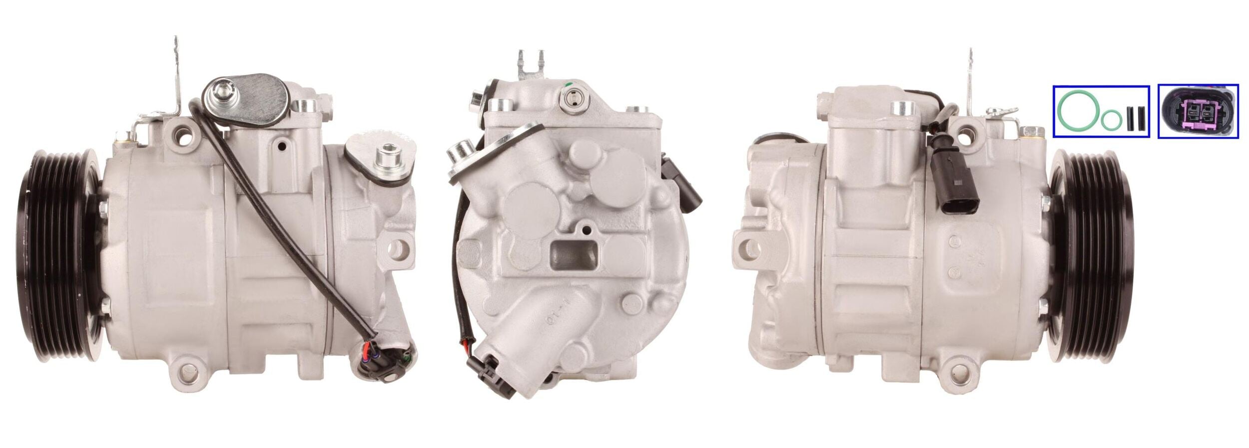 4DI086 REMANUFACTURED AIR CONDITIONING COMPRESSOR FOR AUDI VW SEAT SKODA CUPRA VAG