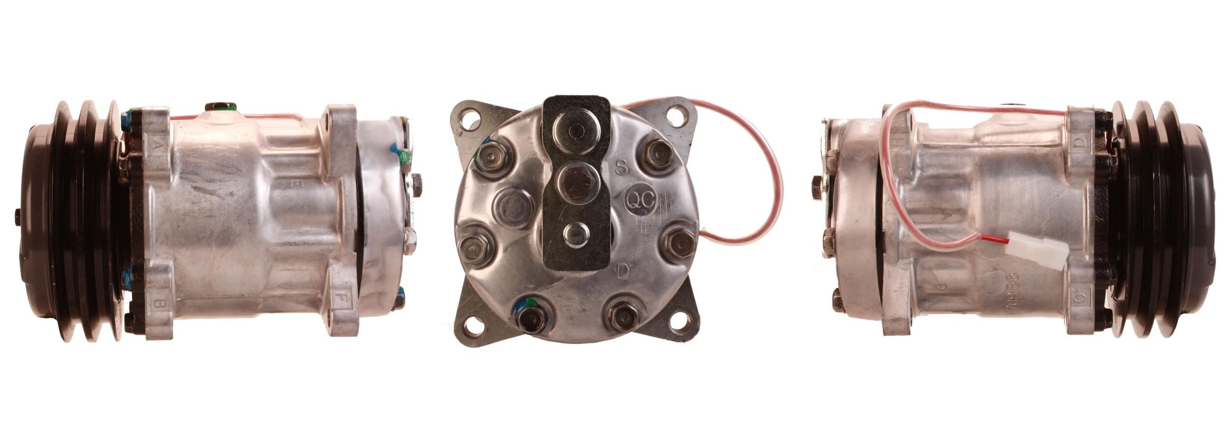 4DI486 REMANUFACTURED AIR CONDITIONING COMPRESSOR FOR MASSEY FERGUSON