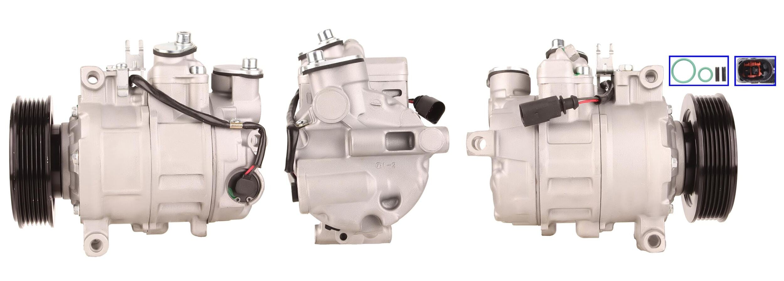 4DI085 REMANUFACTURED AIR CONDITIONING COMPRESSOR FOR AUDI VW SEAT SKODA CUPRA VAG