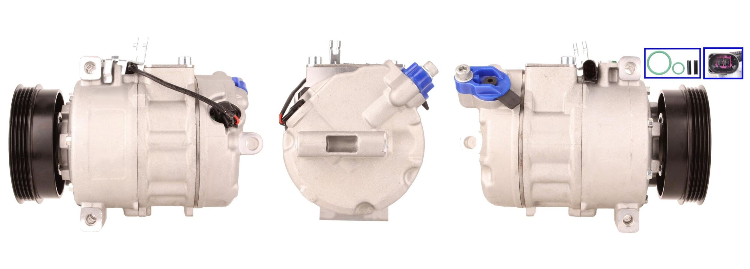 4DI076 REMANUFACTURED AIR CONDITIONING COMPRESSOR FOR AUDI VW SEAT SKODA CUPRA VAG