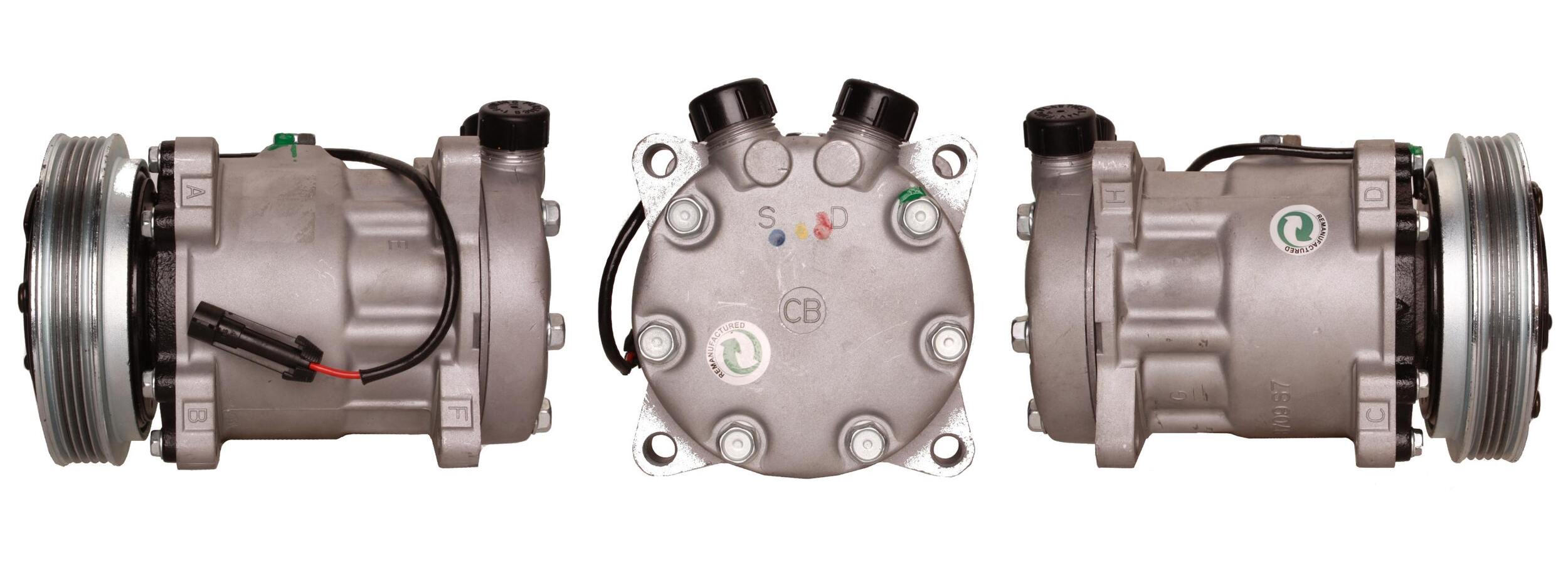 4DI177 REMANUFACTURED AIR CONDITIONING COMPRESSOR FOR FIAT ALFA ROMEO LANCIA