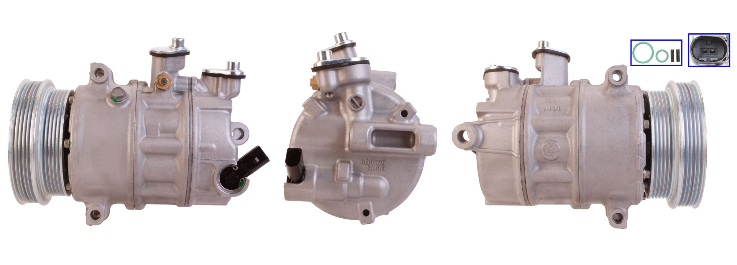 4DI078 REMANUFACTURED AIR CONDITIONING COMPRESSOR FOR AUDI VW SEAT SKODA CUPRA VAG