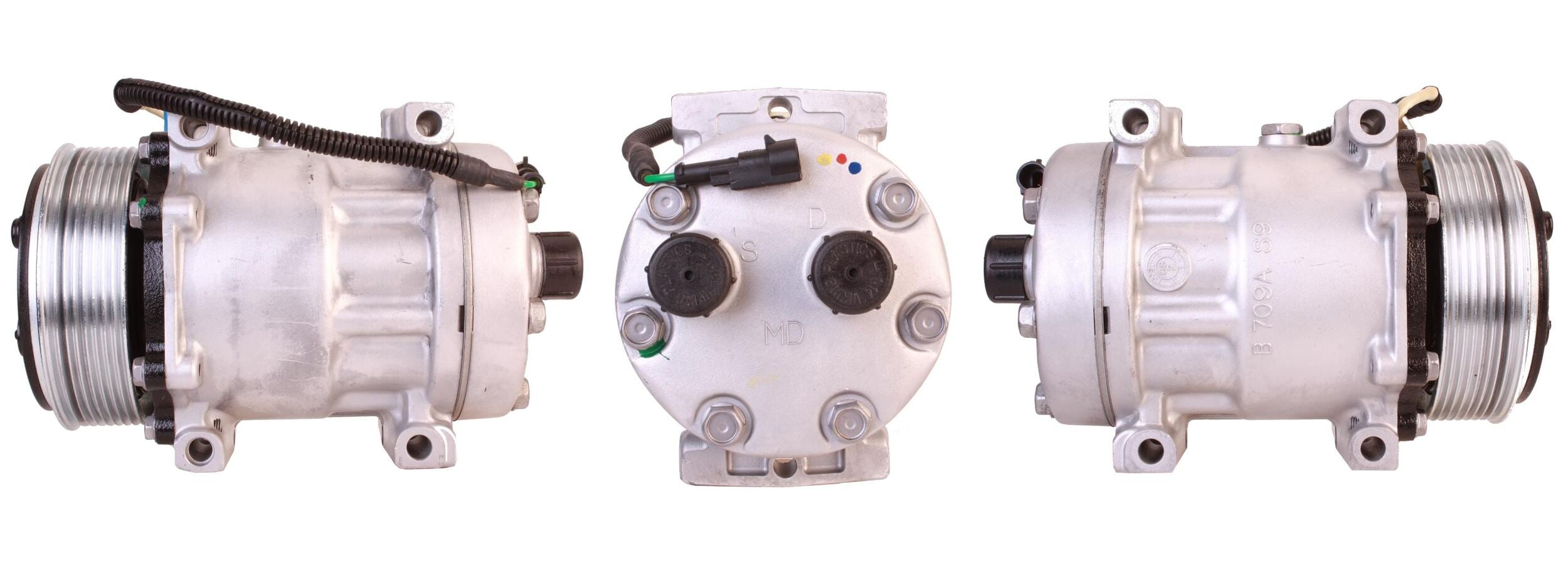 4DI435 REMANUFACTURED AIR CONDITIONING COMPRESSOR FOR JCB