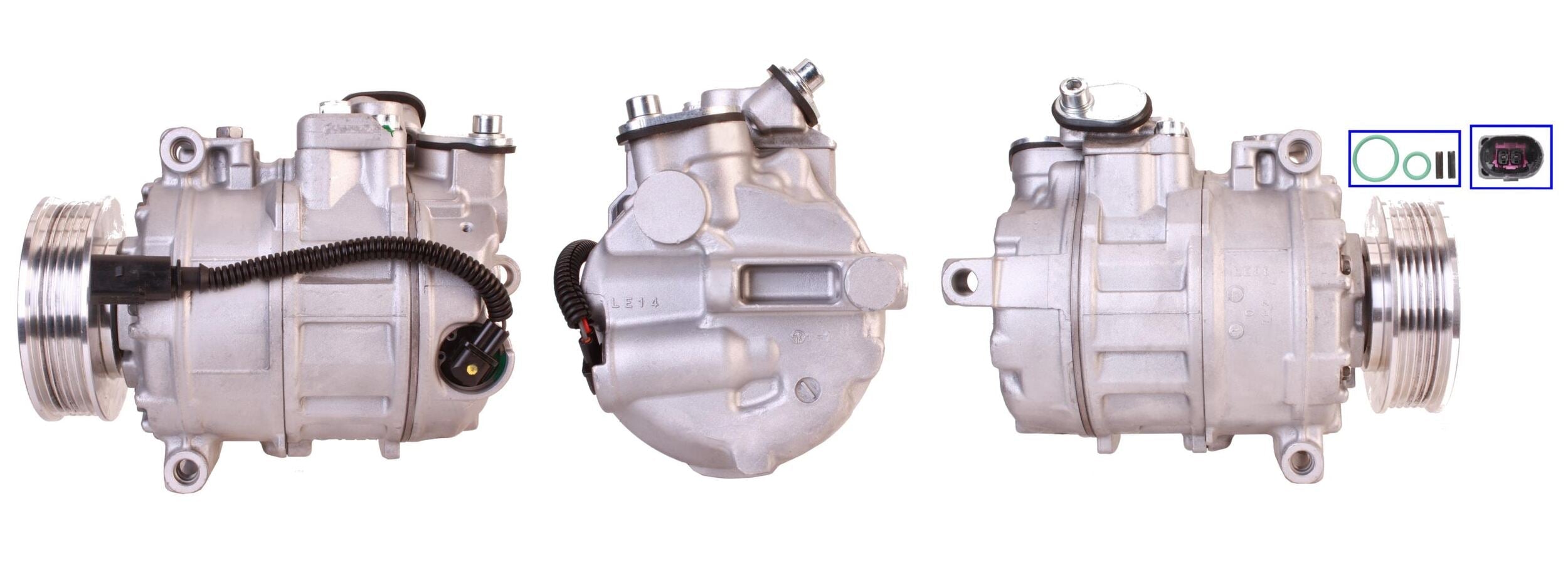 4DI095 REMANUFACTURED AIR CONDITIONING COMPRESSOR FOR AUDI VW SEAT SKODA CUPRA VAG