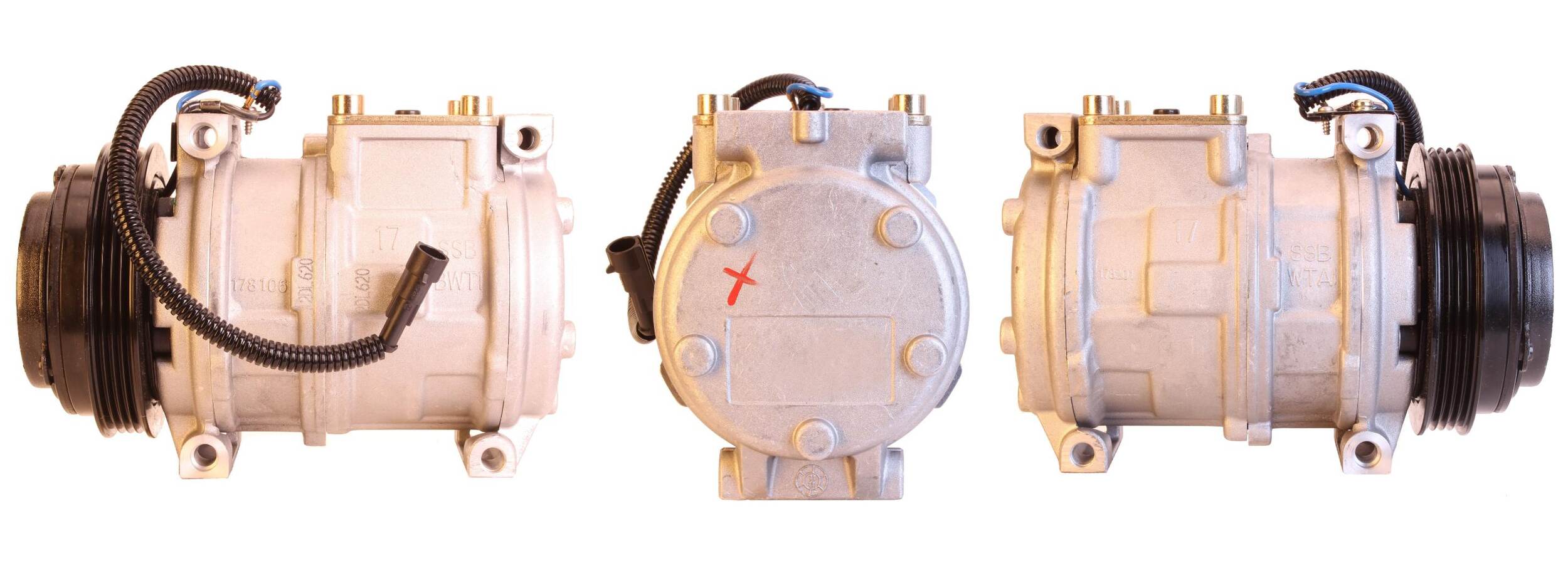 4DI418N NEW AIR CONDITIONING COMPRESSOR FOR IVECO