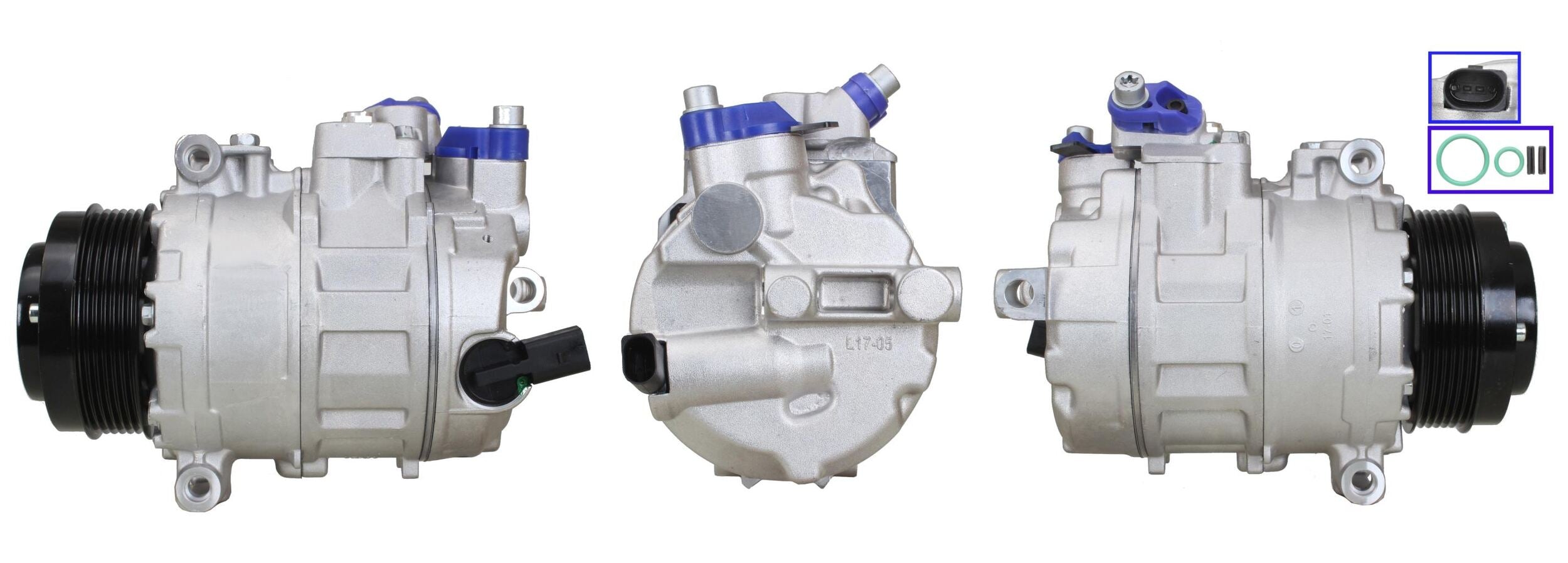 4DI096 REMANUFACTURED AIR CONDITIONING COMPRESSOR FOR AUDI VW SEAT SKODA CUPRA VAG