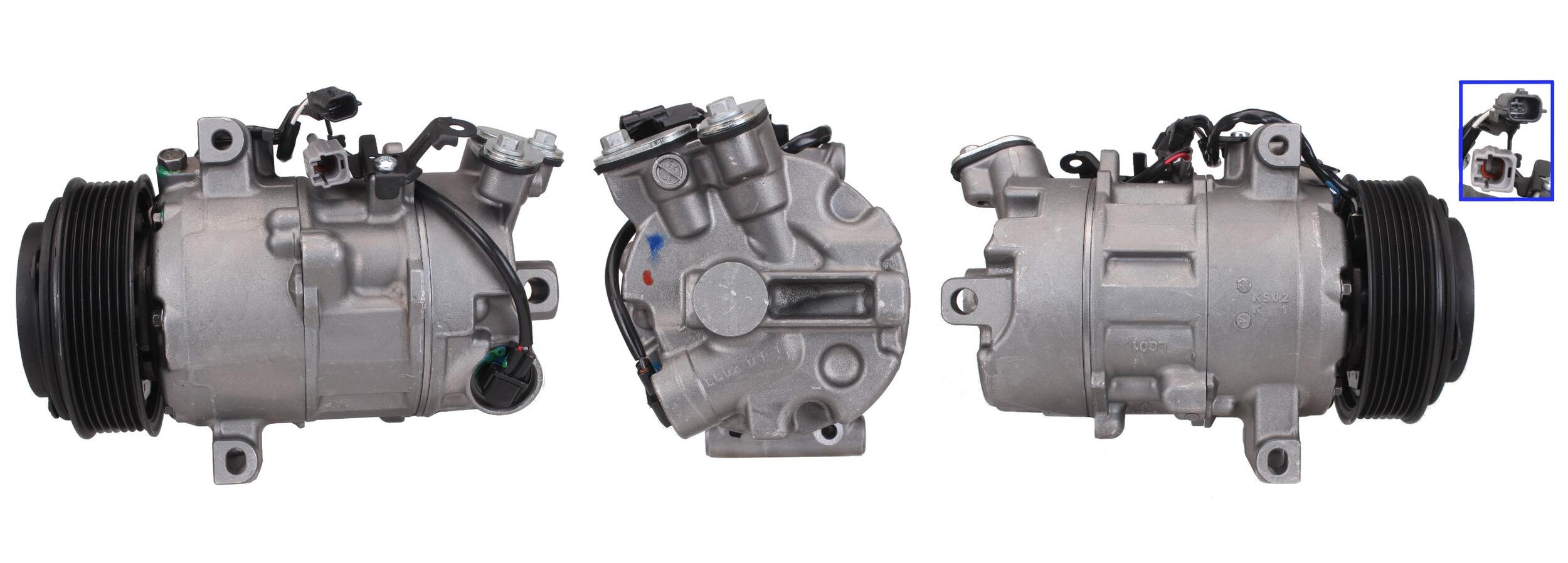 4DI040 REMANUFACTURED AIR CONDITIONING COMPRESSOR FOR RENAULT