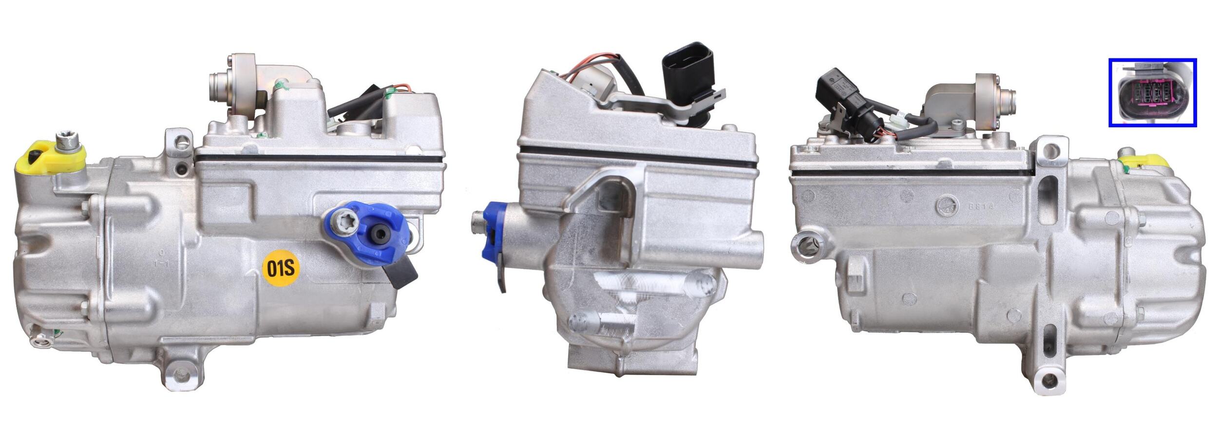 4DI104N NEW AIR CONDITIONING COMPRESSOR FOR AUDI VW SEAT SKODA CUPRA VAG