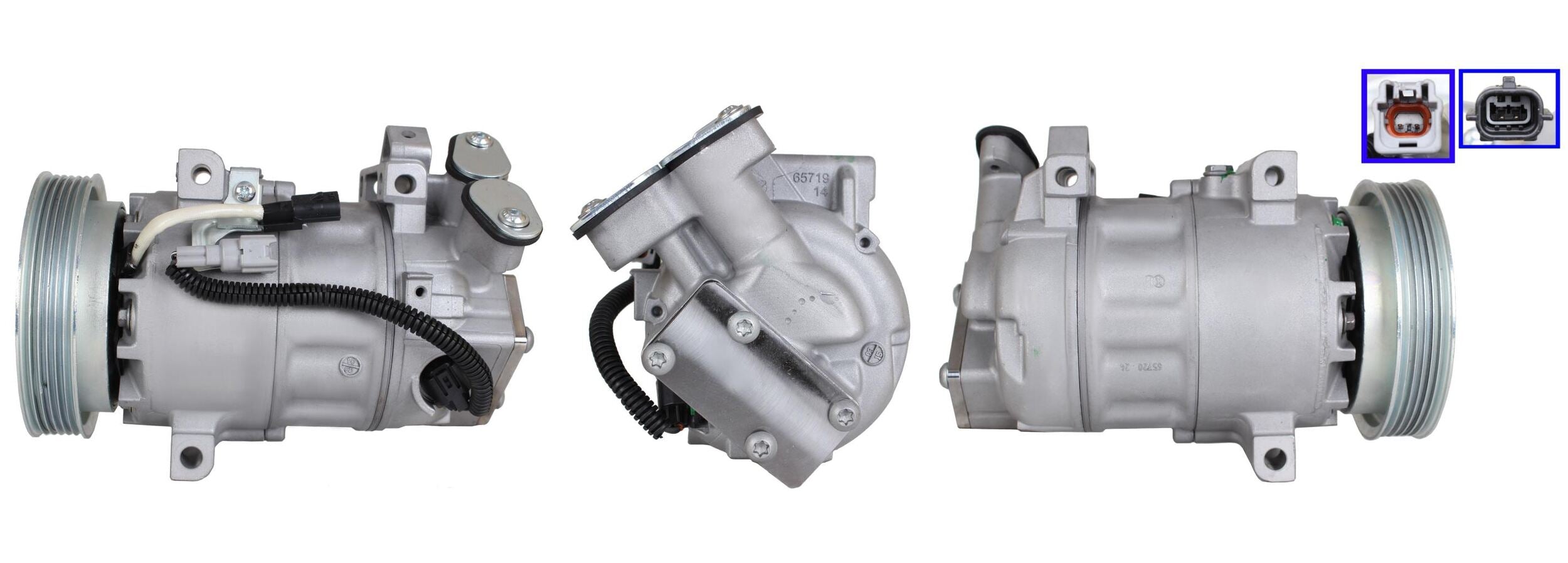 4DI043 REMANUFACTURED AIR CONDITIONING COMPRESSOR FOR RENAULT