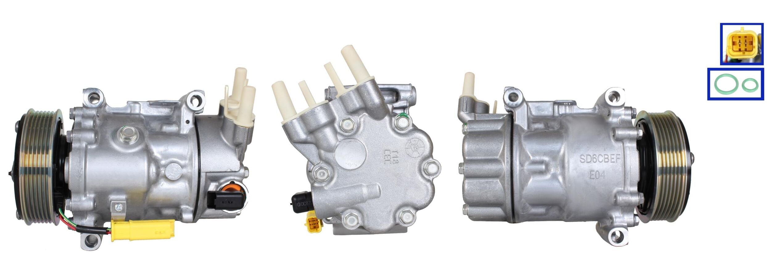 4DI756N NEW AIR CONDITIONING COMPRESSOR FOR PEUGEOT CITROEN
