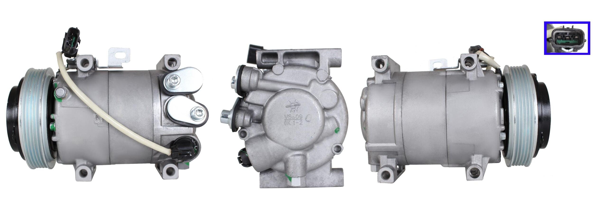 4DI376 REMANUFACTURED AIR CONDITIONING COMPRESSOR FOR HYUNDAI KIA