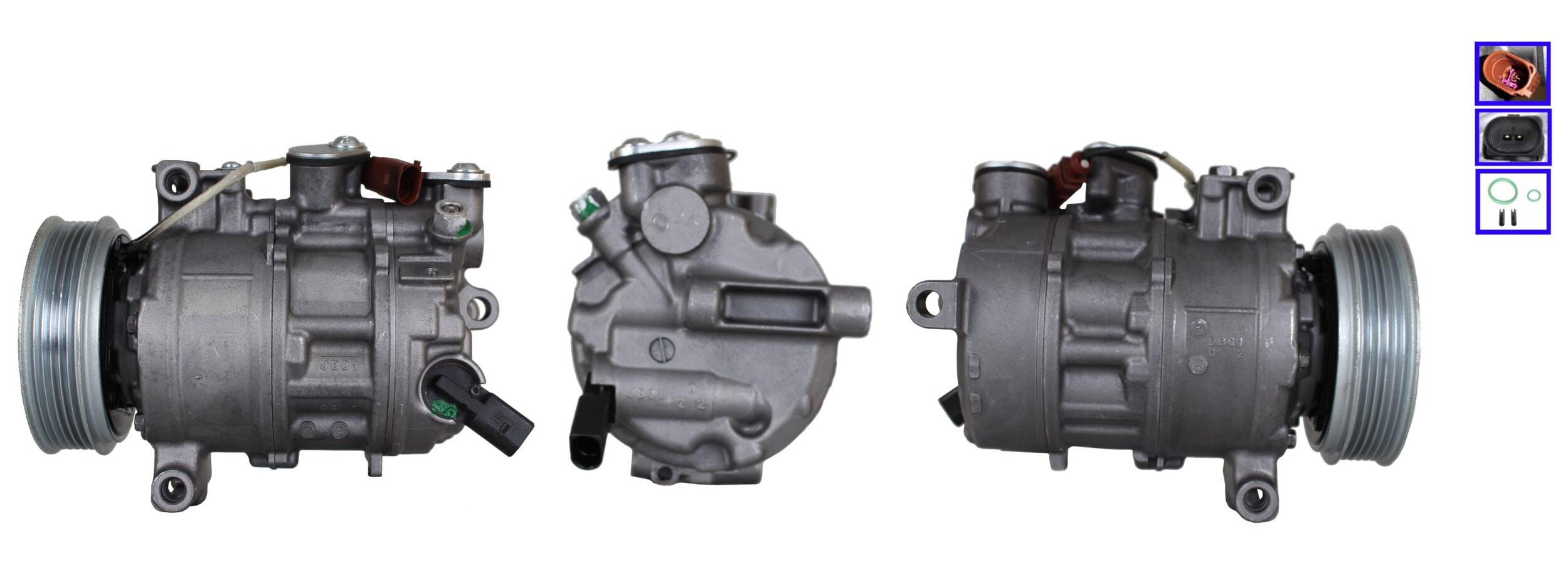 4DI117 REMANUFACTURED AIR CONDITIONING COMPRESSOR FOR AUDI VW SEAT SKODA CUPRA VAG