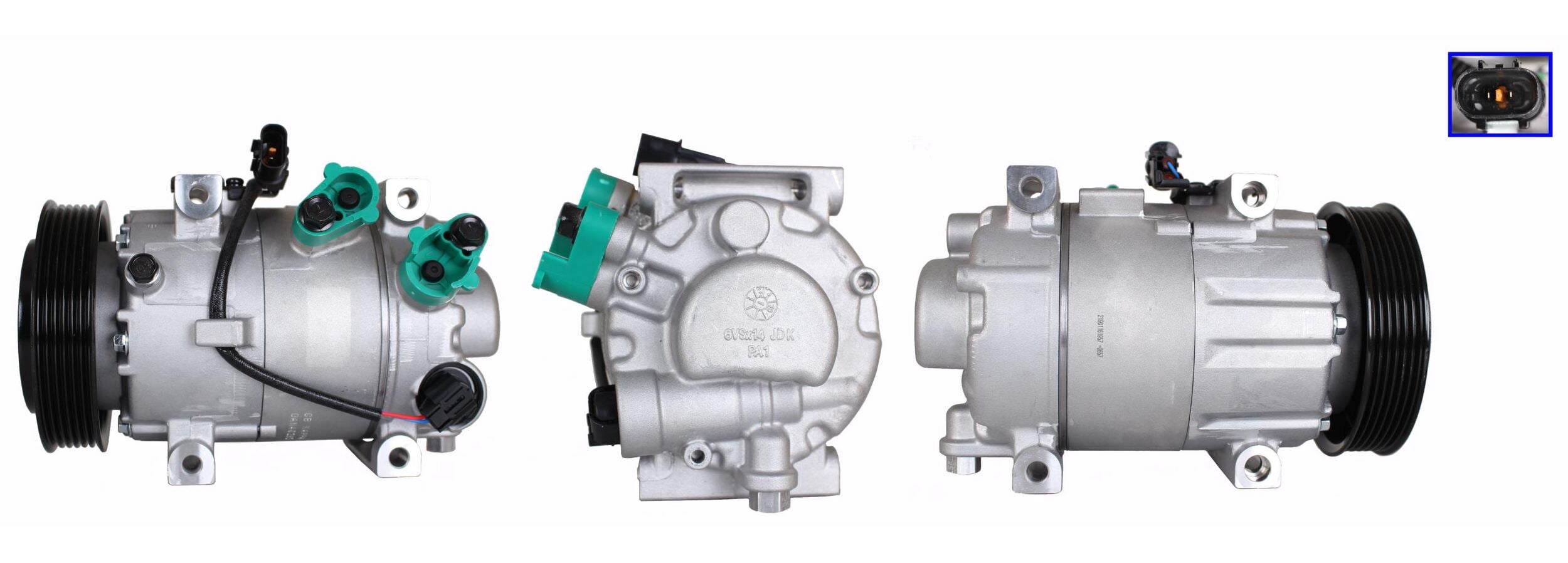 4DI387 REMANUFACTURED AIR CONDITIONING COMPRESSOR FOR HYUNDAI KIA