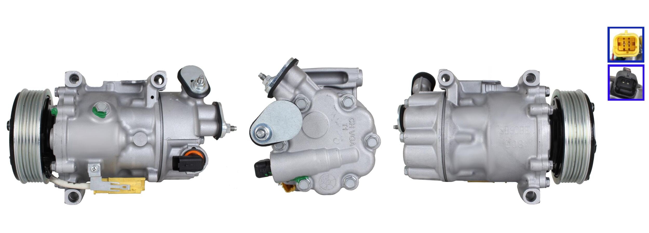 4DI752N NEW AIR CONDITIONING COMPRESSOR FOR PEUGEOT CITROEN
