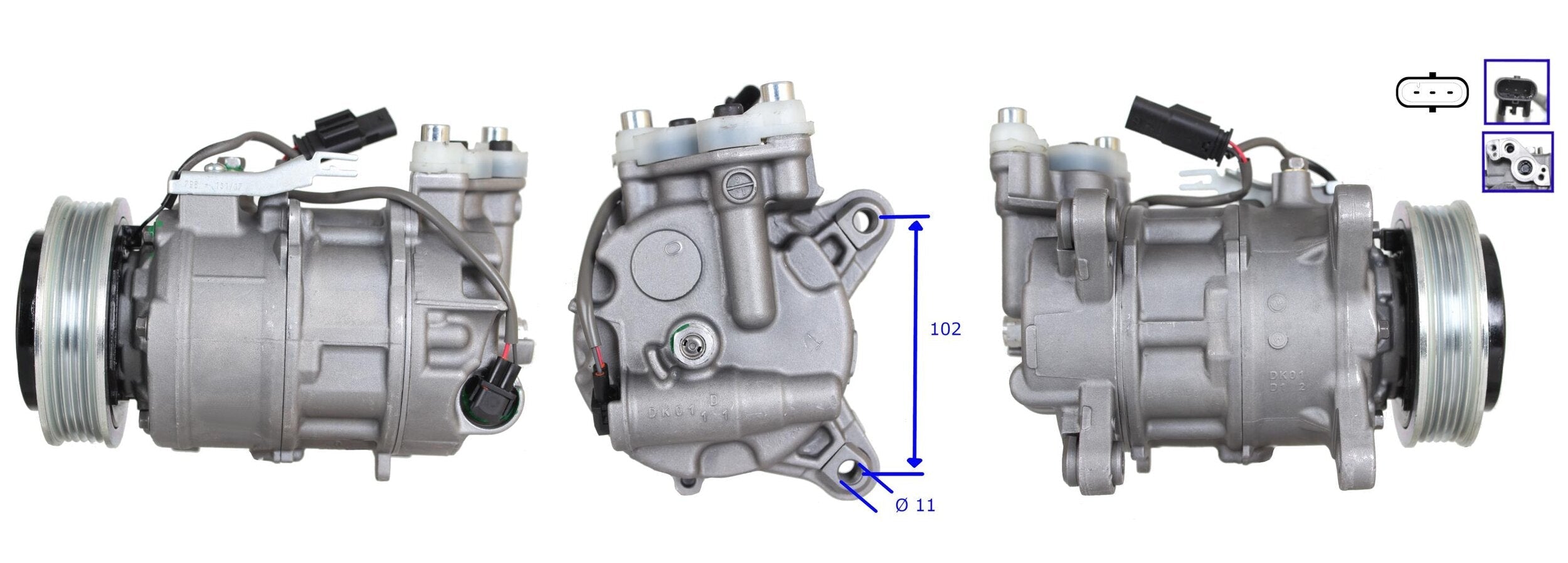 4DI148N NEW AIR CONDITIONING COMPRESSOR FOR BMW
