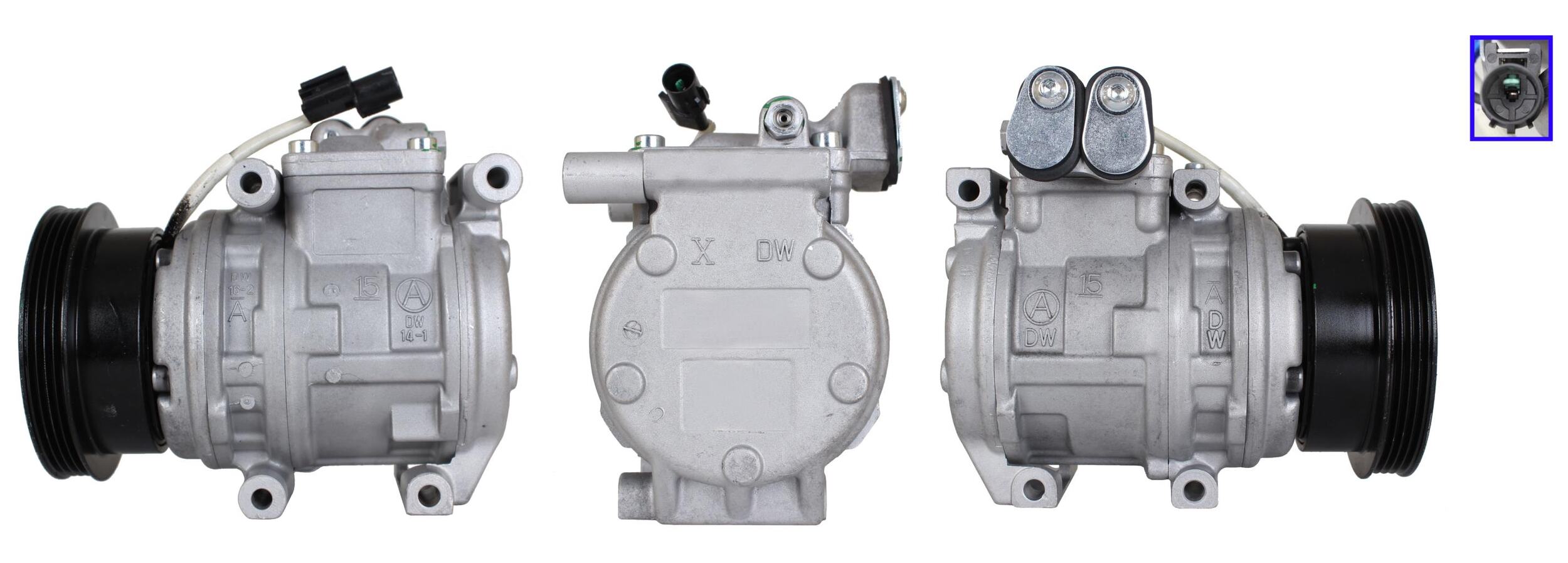 4DI383 REMANUFACTURED AIR CONDITIONING COMPRESSOR FOR HYUNDAI KIA