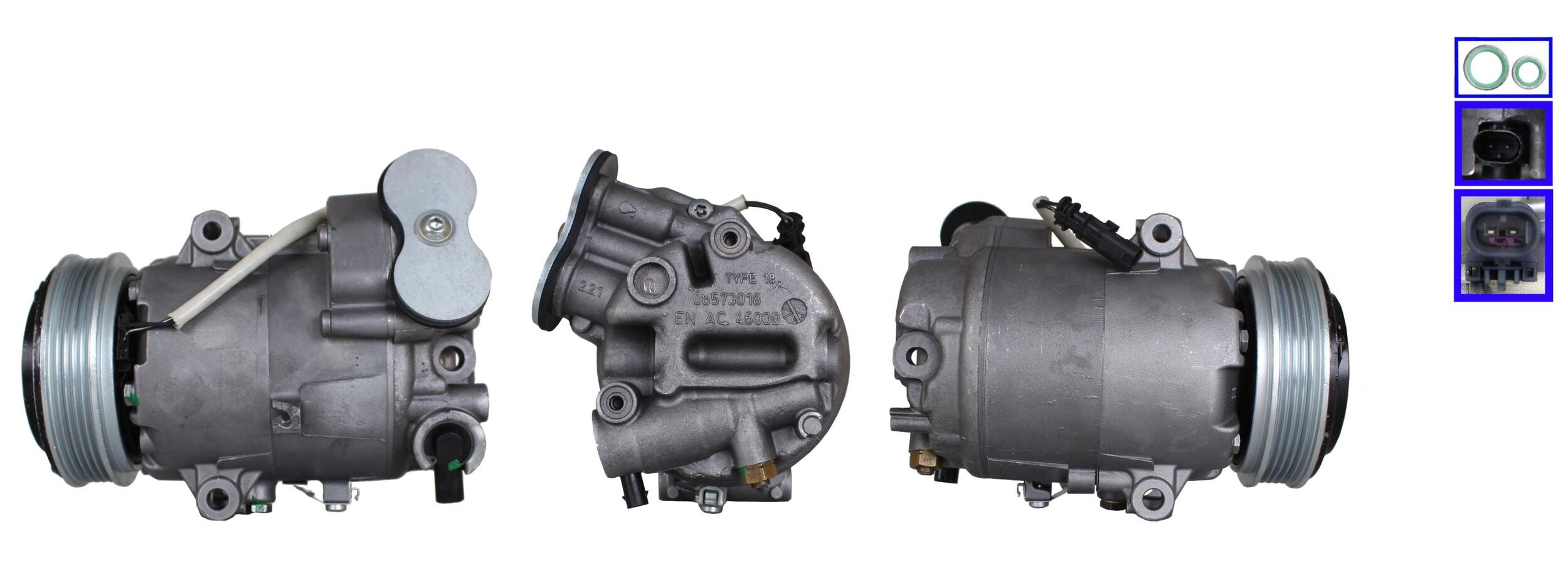 4DI712 GENERALÜBERHOLTER KLIMAKOMPRESSOR FÜR OPEL